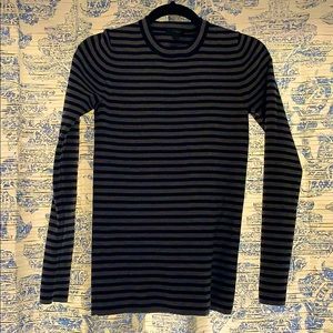 J. Crew ribbed stripe long sleeve